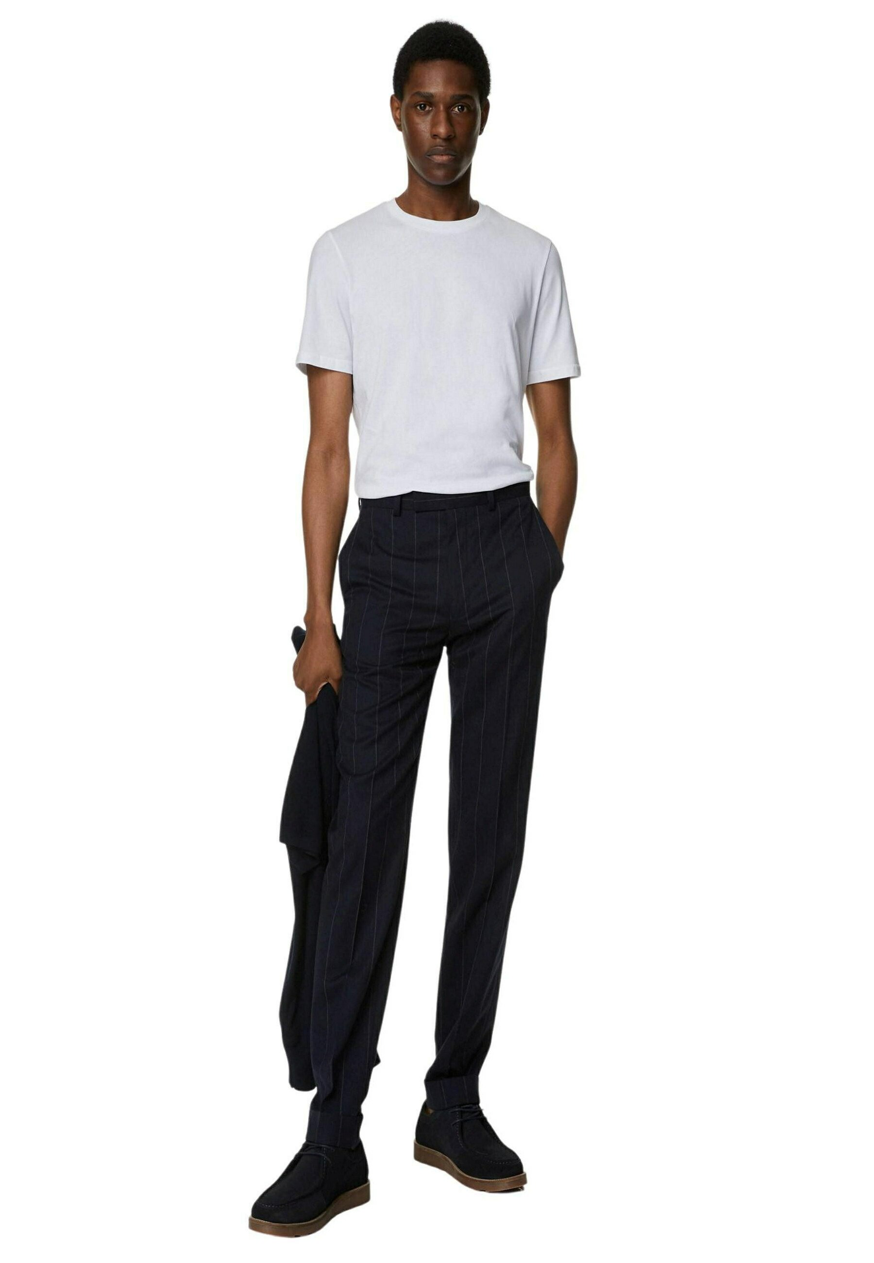 Marks & Spencer 3PACK - T-shirt basique - blue mix/bleu marine