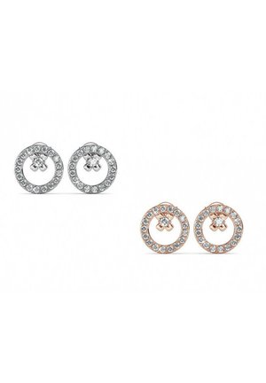 ELIZA 2 PACK - Boucles d'oreilles - or rosé   cristal
