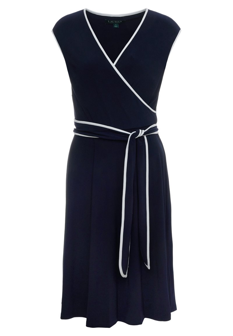 Lauren Ralph Lauren Jersey dress - dark blue - (Pre-owned) - Zalando.ie