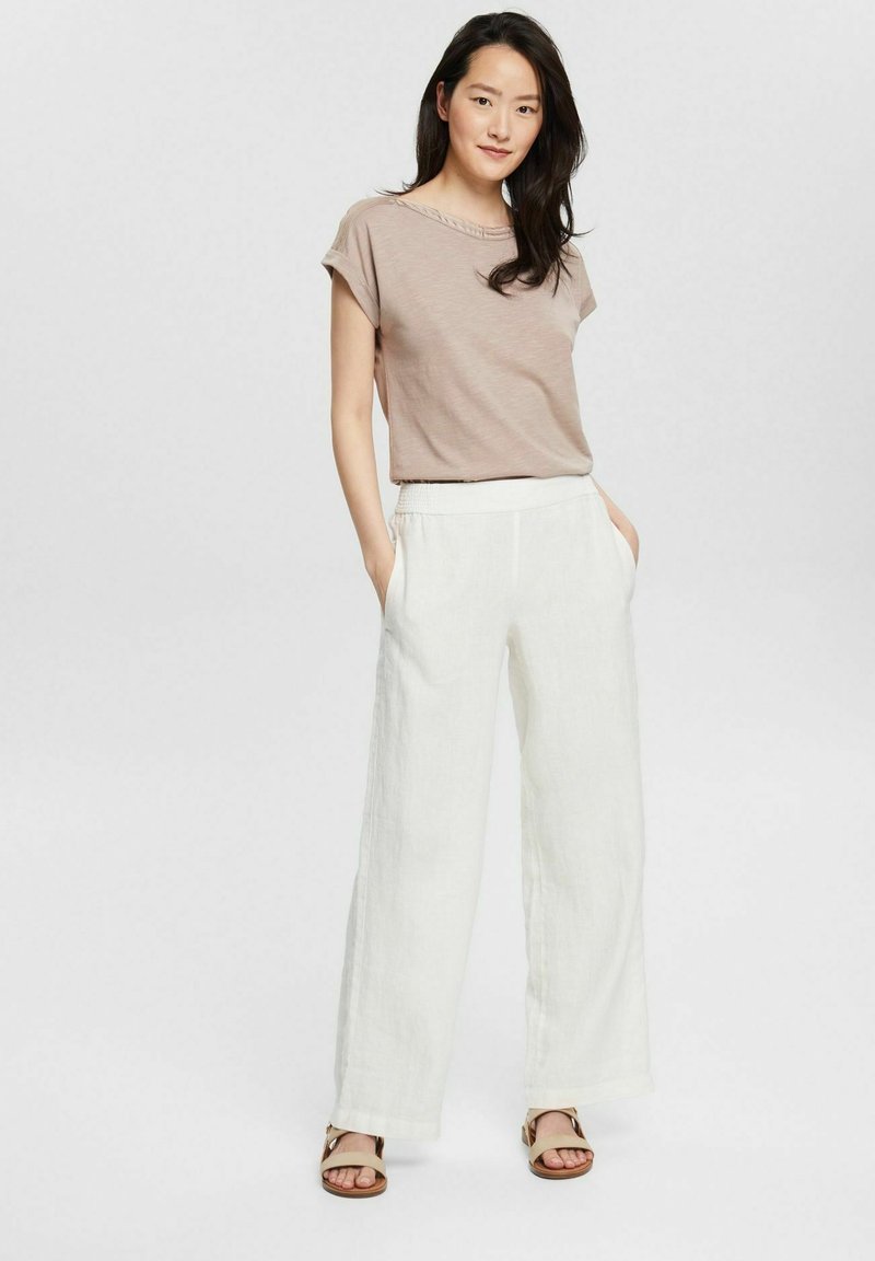 Damen T-Shirts | Esprit T-Shirt basic light taupe/taupe - XI81792 Damen T-Shirts | Esprit T-Shirt basic light taupe/taupe - XI81792