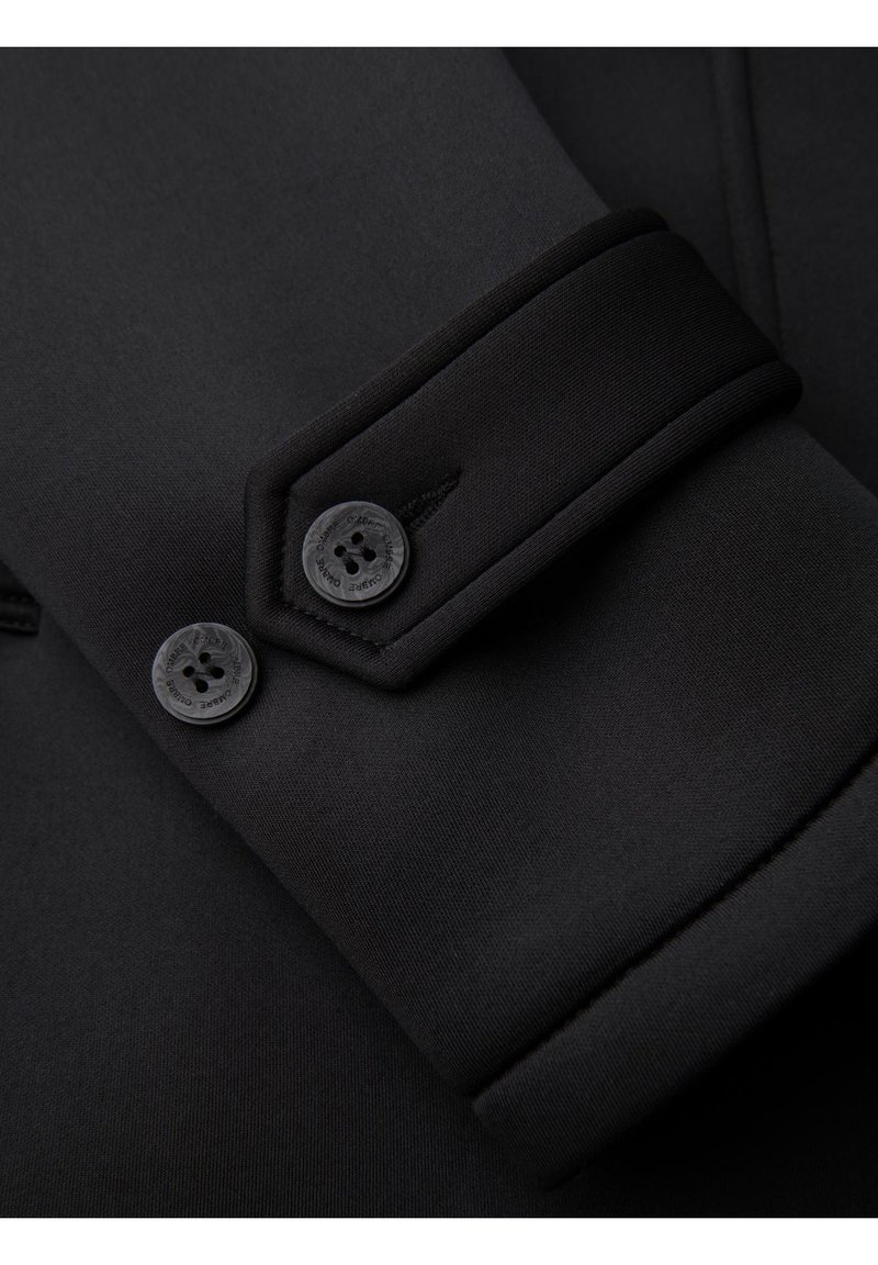 Ombre COLC - Kurzmantel - black/schwarz - Zalando