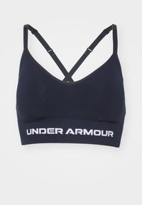 VANISH SEAMLESS LOW - Light support sports bra - black/white