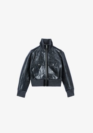 The Kooples Leren jas - black