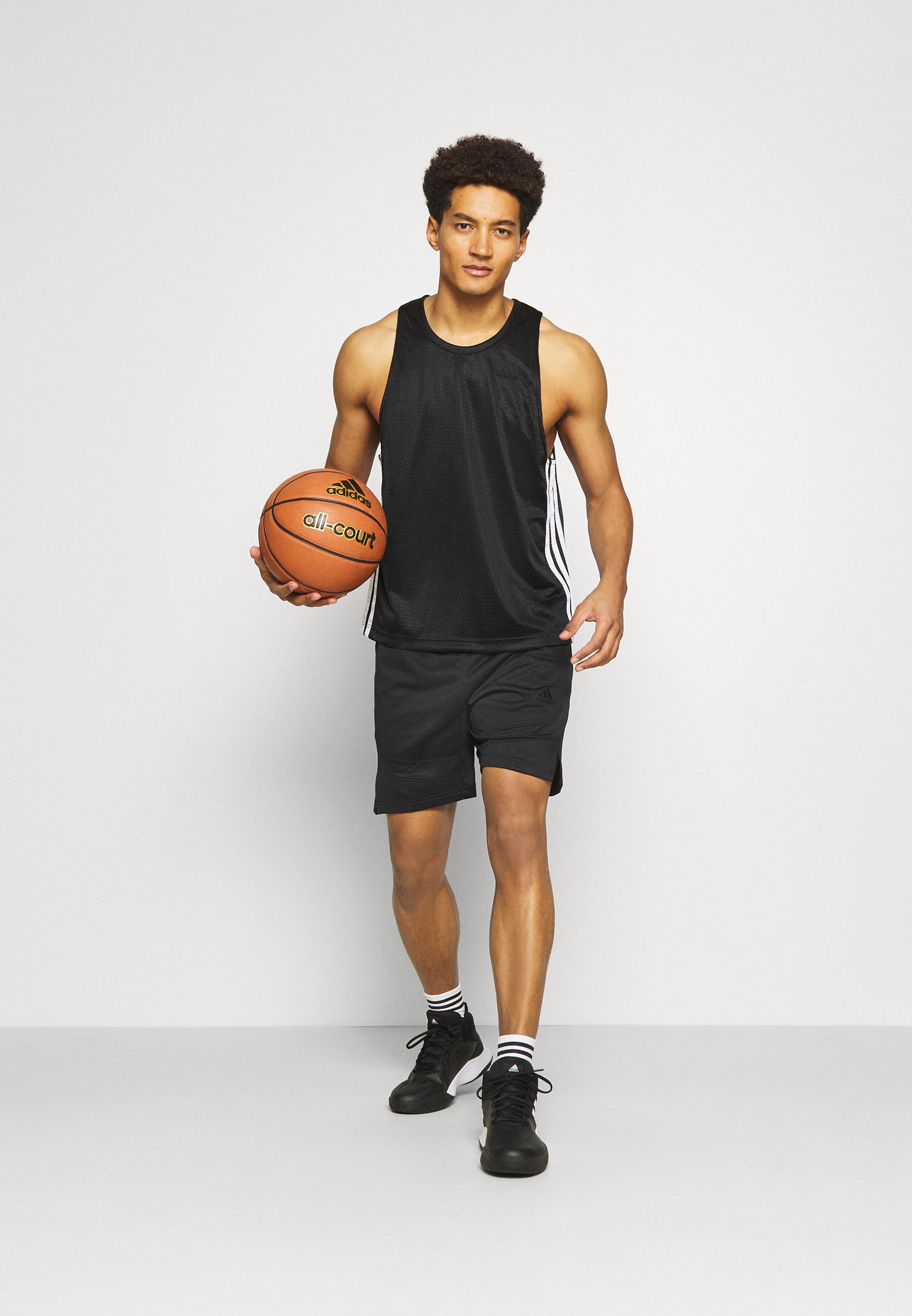 adidas Performance SUMMER BASKETBALL PRO PRIMEGREEN TANK - Top - black/nero  - Zalando.it