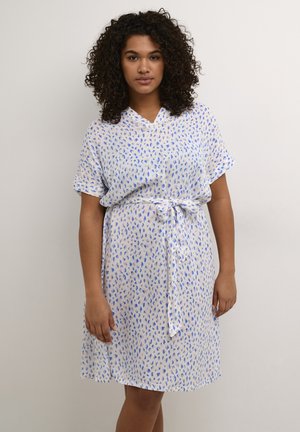 Kaffe Curve KCANE - Day dress - bluecolors graphic dot