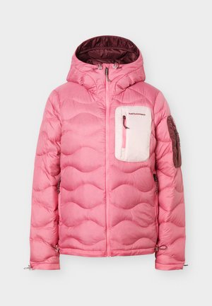 Peak Performance, HELIUM UTILITY HOOD JACKET WOMEN - Piumino - mountain blush/frosted blossom