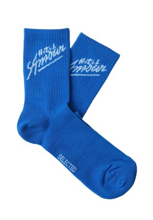 Selected Sokker - victoria blue