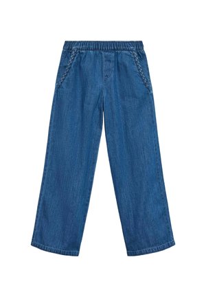 BREITES TENNA MITTLERE TAILLE - Auduma bikses - medium blue denim