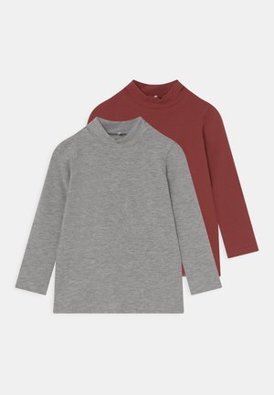 NMFVALA SLIM TURTLE 2 PACK UNISEX - Longsleeve - spiced apple
