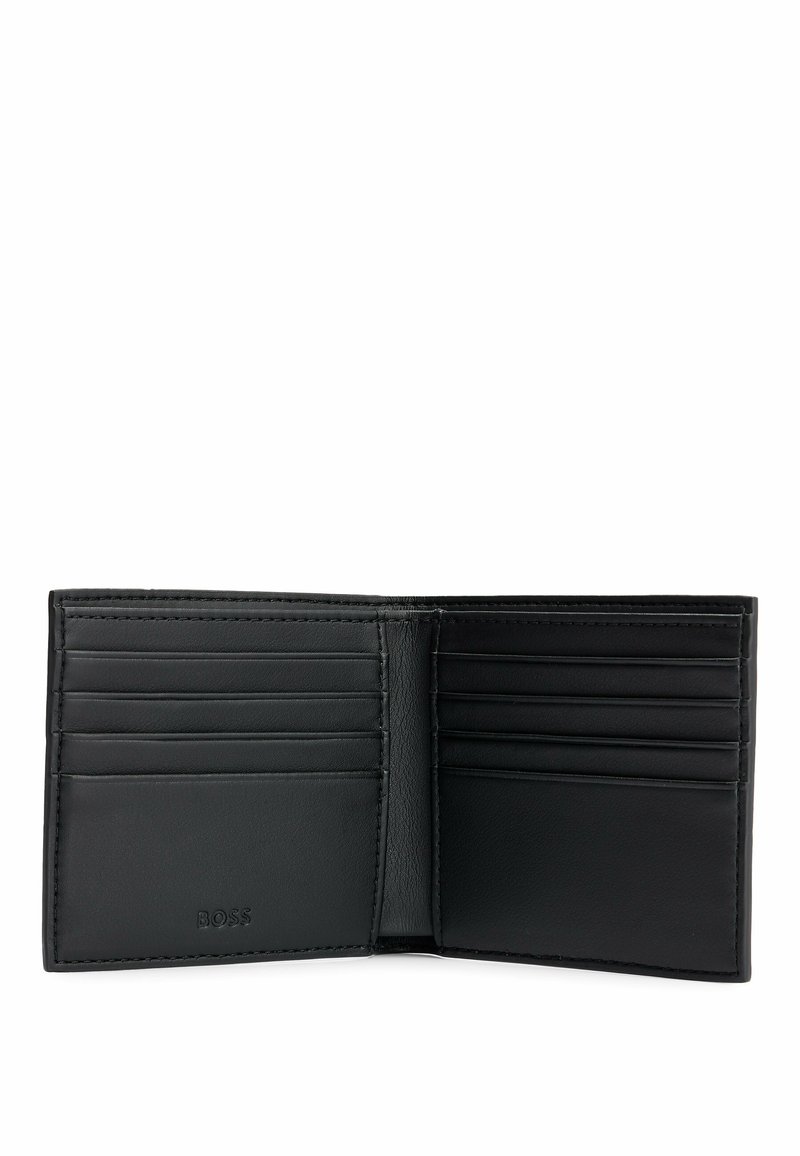 BOSS Ray_Money_Clip N. - Fermasoldi Uomo In Pelle Nera - Portacarte Elegante Con Scomparti E Clip - One Size