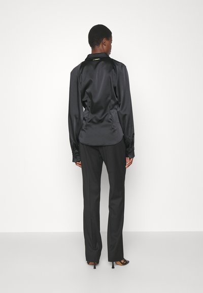 Sara Battaglia HIGH WAIST PANTS - Παντελόνι - black