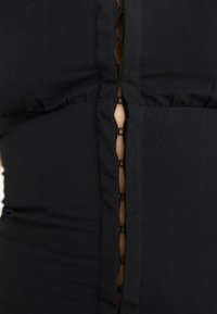 Weekday SHORT SLEEVE SQUARE NECK BLOUSE - Blúzka - black