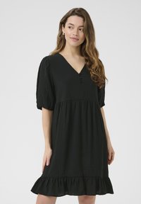Kaffe LIANNA - Vapaa-ajan mekko - black deep