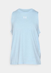 RIVAL MUSCLE TANK - Viršus - horizon blue/white