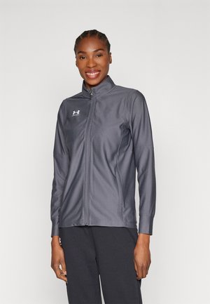 Under Armour TRACK JACKET - Chaqueta de entrenamiento - castlerock/white