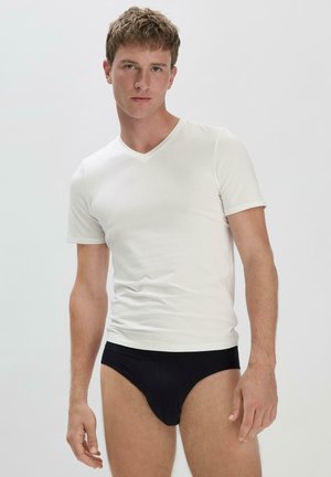 hessnatur SLIP CUT 3ER-PACK MIX - Slip - schwarz