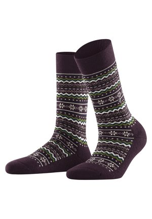 Burlington Holiday - Socken - blackberry