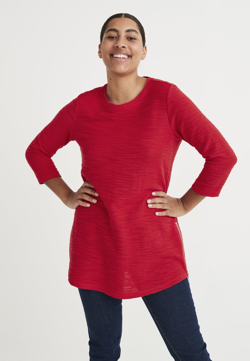 Cellbes Of Sweden WITH 3 4 LENGTH SLEEVE Tunika Red punainen 