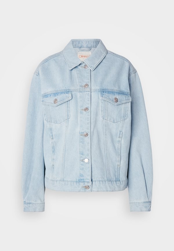 ONLPENNY FRILL JACKET - Denim jacket4