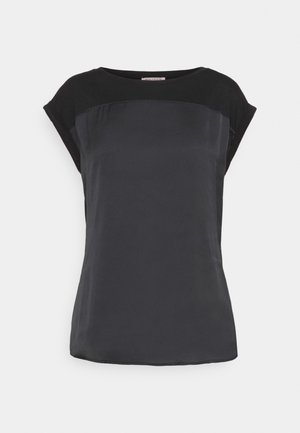 Print T-shirt - black