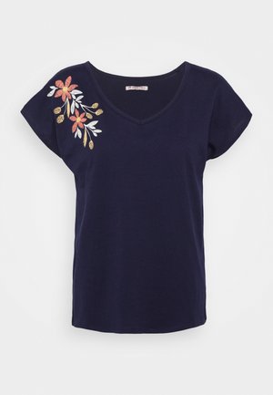 Printtipaita - dark blue