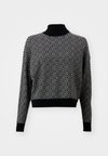 VMARIA ART BATWING HIGHNECK  - Pullover - black/birch