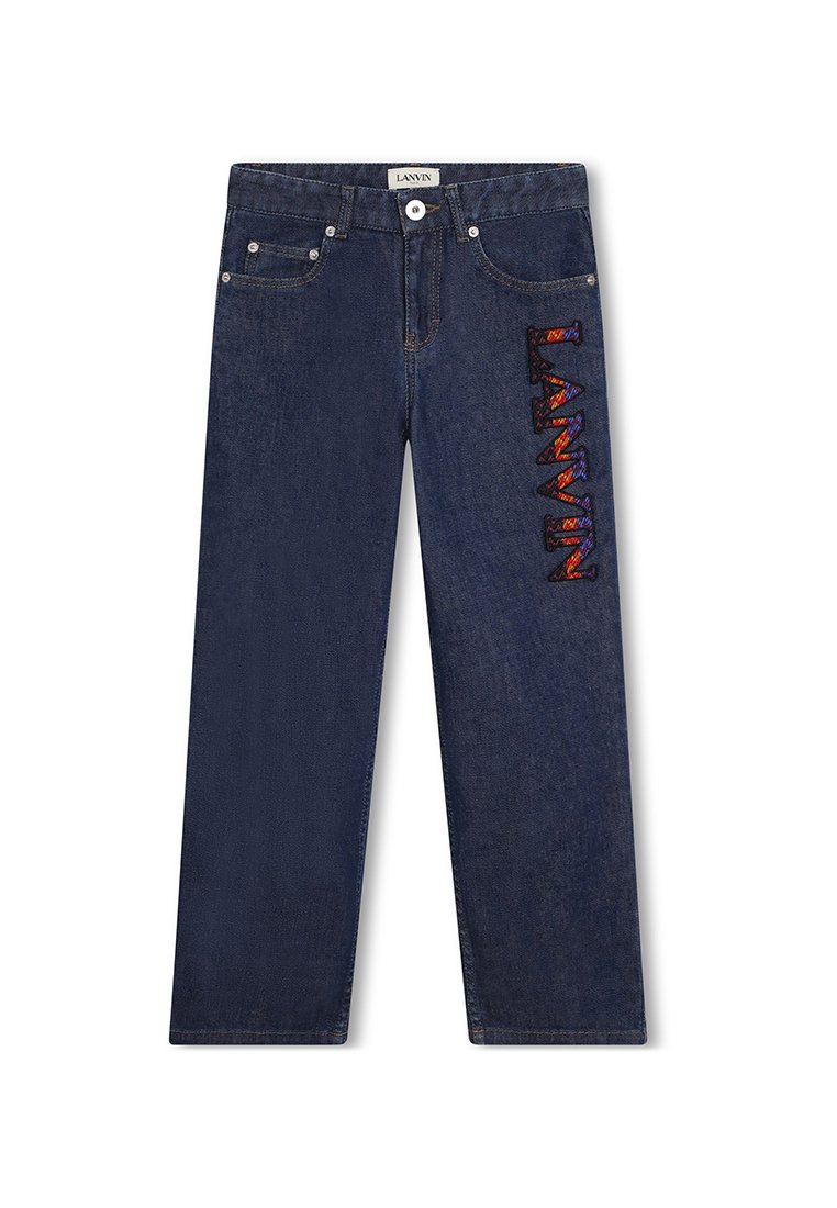 LANVIN Straight leg jeans blauw