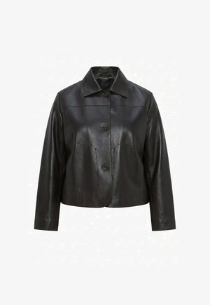 Ulla Popken, Lederjacke - mahogany