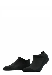 Calze nere alla caviglia con upper testurizzato, punta rinforzata e finitura liscia. Progettate per una vestibilità aderente e una visibilità minima con le scarpe.