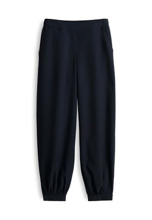 OPUS, TAPERED FLOW FIT - Trousers - coal blue