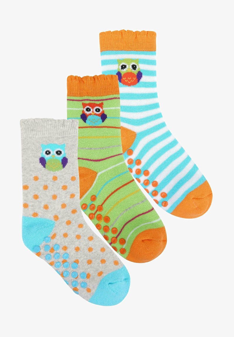 Normani ANTI SLIP 3 PACK - Socken - eule