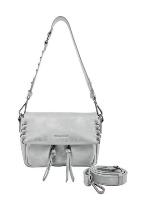 REBEL AT HEART SHOULDER - Handtas - silver