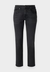 SPECIAL EDITION SLIMMY TAPERED STRETCH OPEN BRACE - Slim fit jeans - black