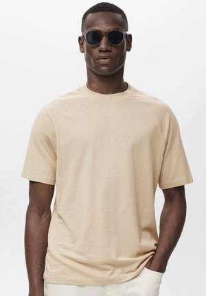 Basic T-shirt - BEIGE