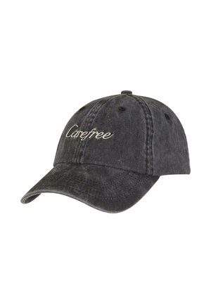 CAREFREE  - Cap - washedblack