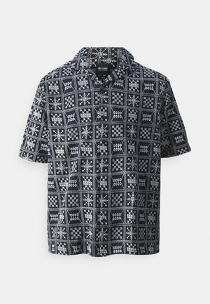 Only & Sons ONSALEC EMBRODERY - Camisa - navy blazer