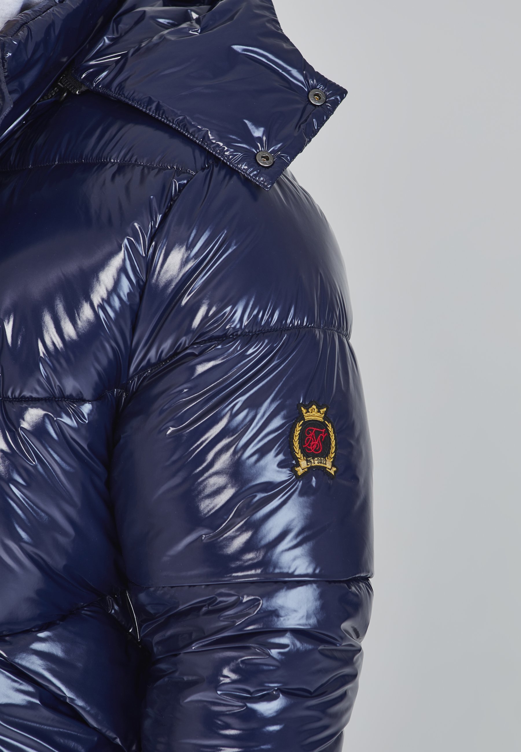 SIKSILK PUFFER - Winter jacket - blue - Zalando.ie