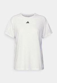 AEROREADY ESSENTIALS MINIMAL BRANDING - Camiseta básica - white
