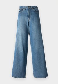 MARLENE - Wide leg - dark stone