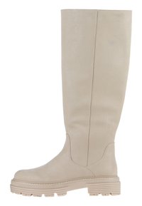 Platform boots - beige taupe