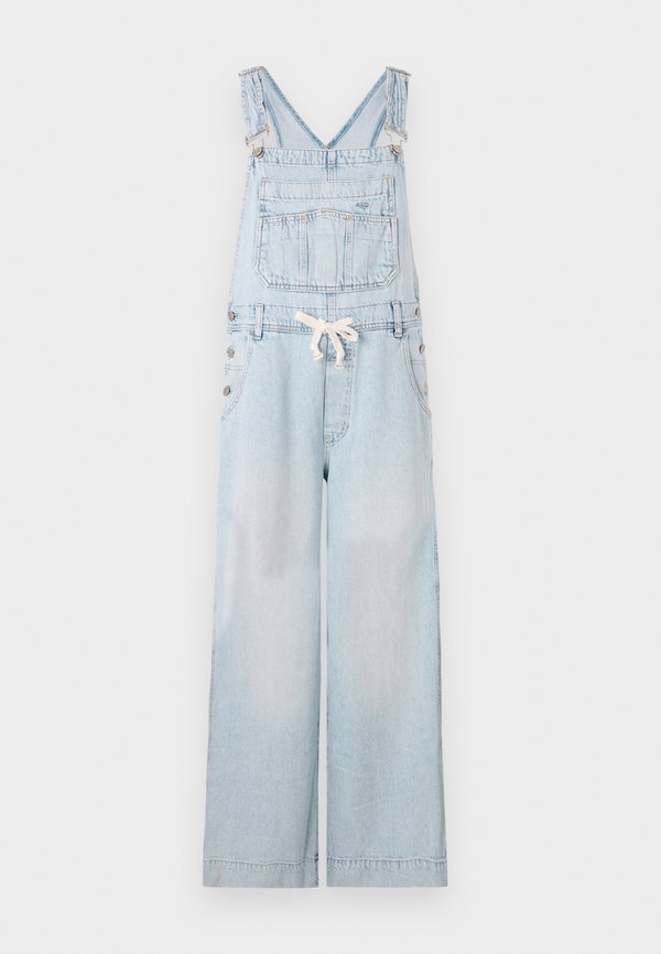 OVERALL BAGGY MILTON - Dungarees - light indigo3