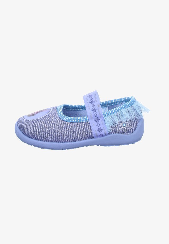 DISNEY - Ankle strap ballet pumps - blau