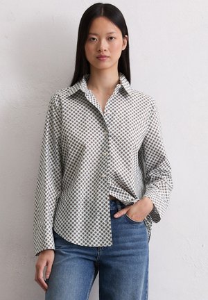 A-SHAPE - Button-down blouse - multi calm blue