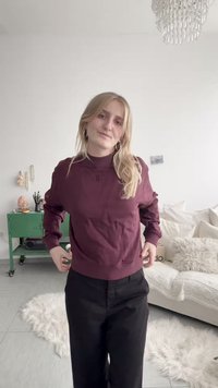 HUGO DAXANDRIA - Φούτερ - dark purple