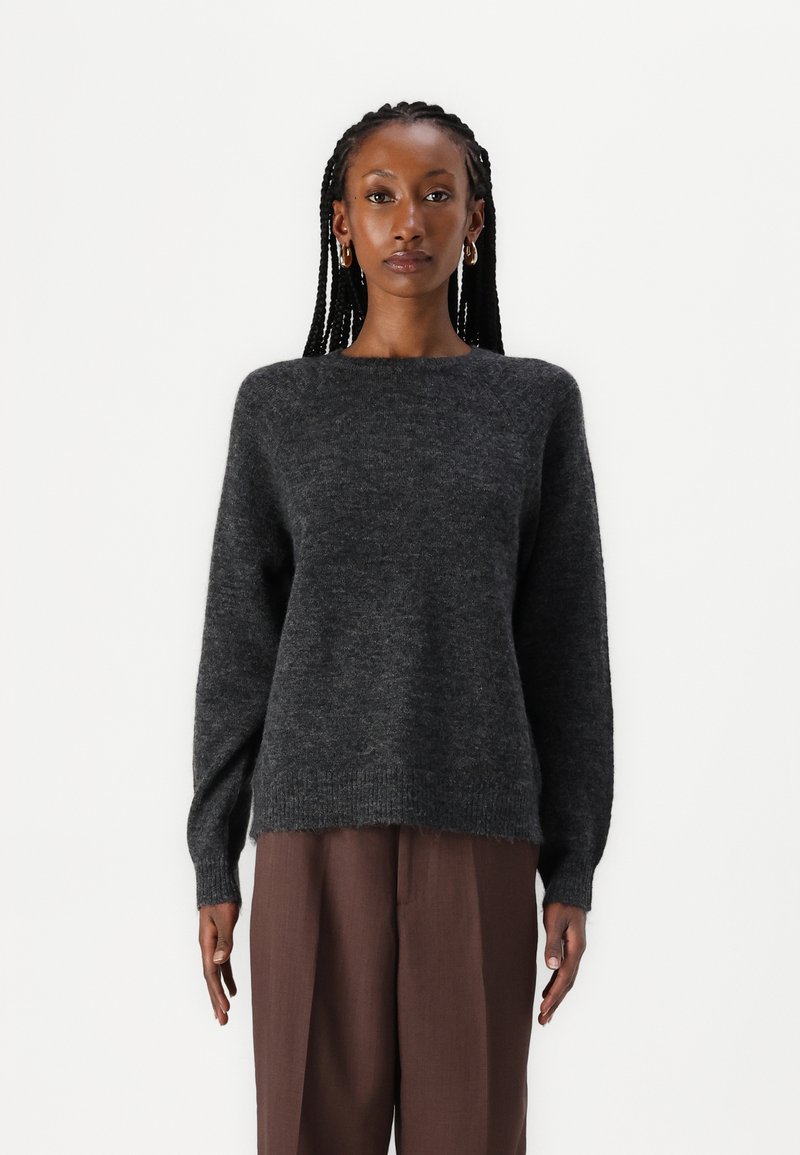 ONLY ONLROME LIFE O NECK  - Džemperis - dark grey melange