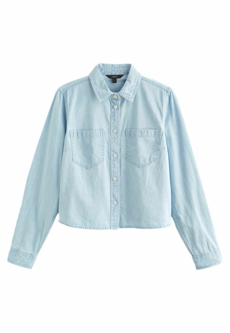 Next Overhemdblouse lichtblauw Next Overhemdblouse lichtblauw