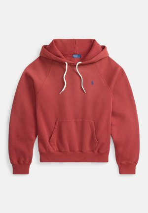 SHRUNKEN FIT FLEECE HOODIE - Sweatshirt - red snapper