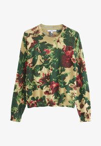 Non selezionato, green floral print