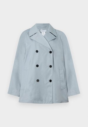 Marella UMIDO IMPERMEABILE - Palton scurt - azzurro