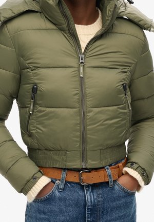 Winterjacke - green